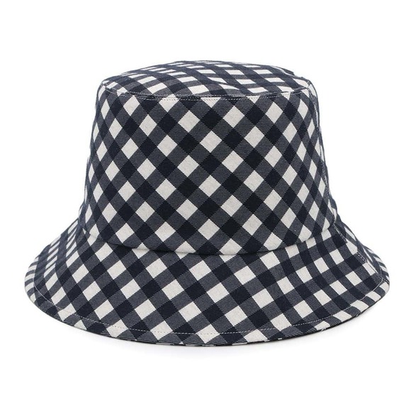 Christian Dior Oblique Plaid Reversible Bucket Hat White - Picture 1 of 14